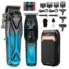 Men's Professional Hair Clippers Set, Cordless Trimmer Kit, Home Use Electric Razor, Lithium Battery, Model Xinghao Lqt-803 #TOP PICKS